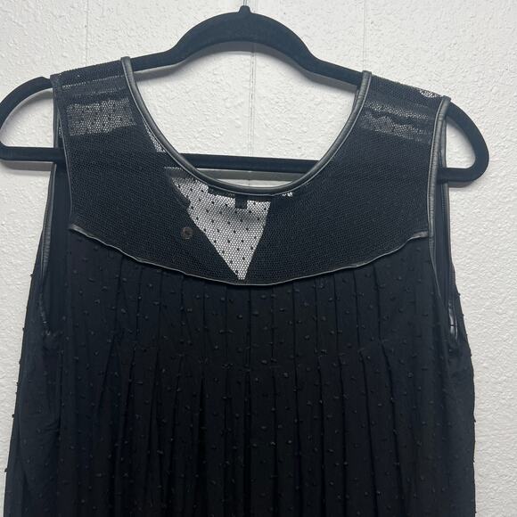 Miss Me Womens Top Large Y2K French Dot Flowy Witchy Goth Rocker Punk Boho Chic - Picture 6 of 10